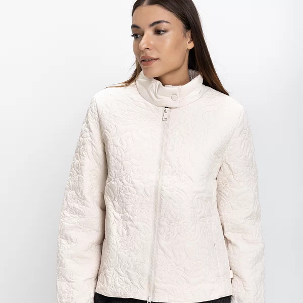 GERRY WEBER Gerry Weber Γυναικείο Μπουφάν Regular Fit Με Ανάγλυφη Υφή