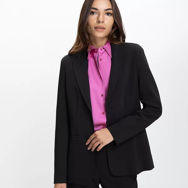 Penny Black Penny Black Γυναικείο Σακάκι Regular Fit Με Κλασικό Γιακά