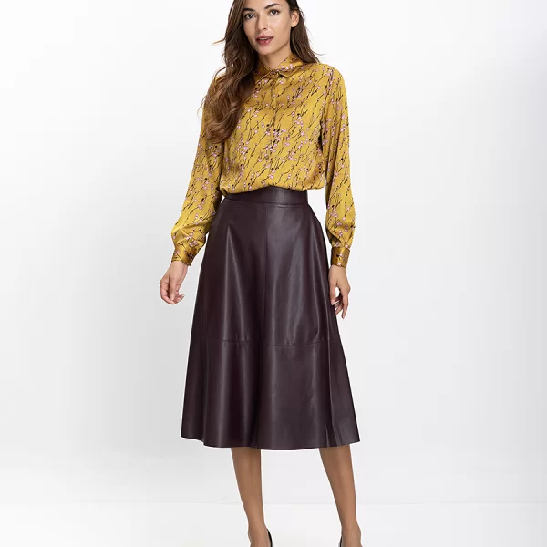 Diana D Γυναικείο Πουκάμισο Regular Fit Με Print Λουλουδιών