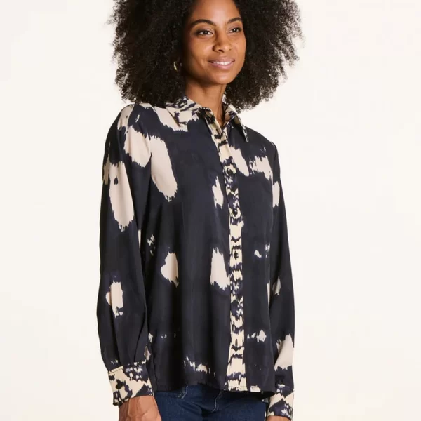 LA FEE MARABOUTEE La Fee Maraboutee Γυναικείο Πουκάμισο Με Μακρύ Μανίκι Και Print