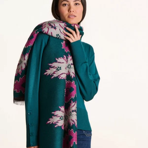 LA FEE MARABOUTEE La Fee Maraboutee Γυναικείο Κασκόλ Από Οικολογικό Βαμβάκι