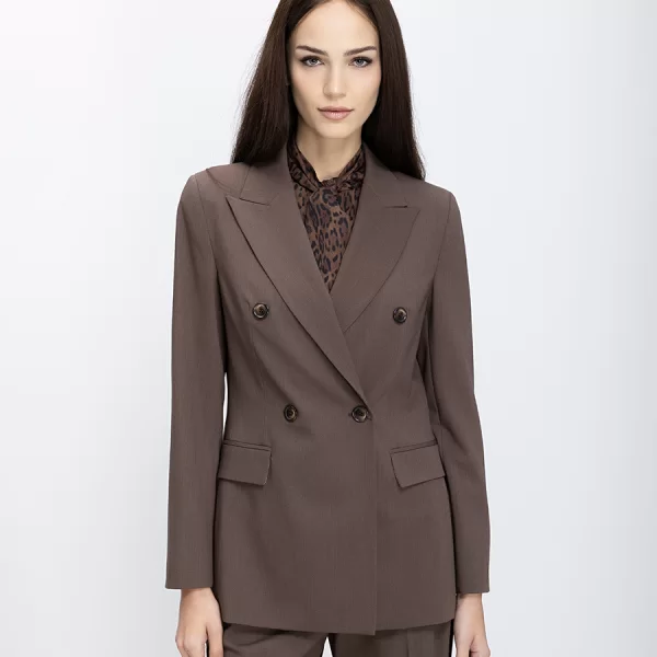 Laura Donini Γυναικείο Σακάκι Σταυρωτό