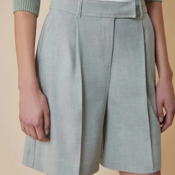 Penny Black Penny Black Γυναικείο Υφασμάτινο Σορτς Relaxed Fit σε Πράσινο