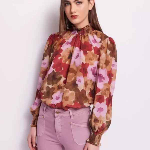 Gaudi Gaudi Γυναικεία Μπλούζα Georgette Floral