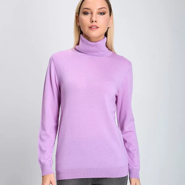 Clarina Γυναικείο Πλεκτό Ζιβάγκο Regular Fit Μάλλινο