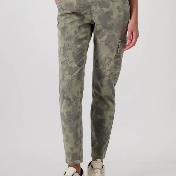 Monari Monari Παντελόνι Floral σε Εμπριμέ