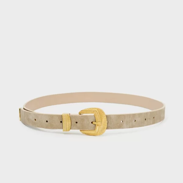 Nali Nali Γυναικεία Ζώνη Με Μεταλλική Αγκράφα Regular Fit