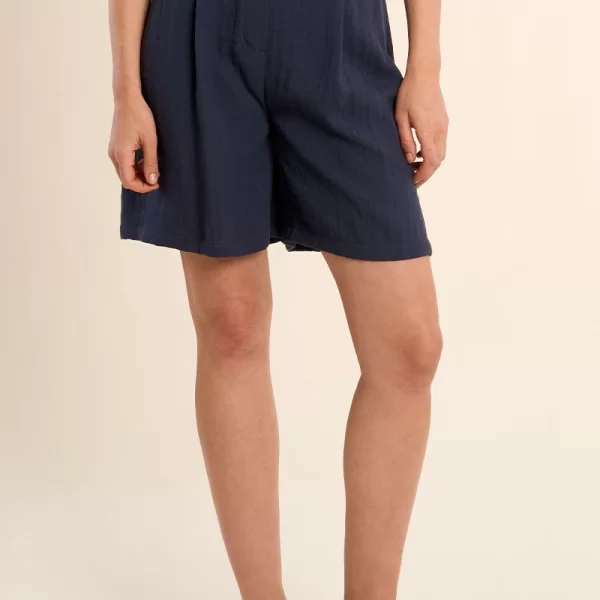 Molly Bracken Molly Bracken Γυναικείο Ψηλόμεσο Σορτς Με Πιέτες