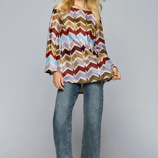 DEJAVU Missoni πουκαμίσα