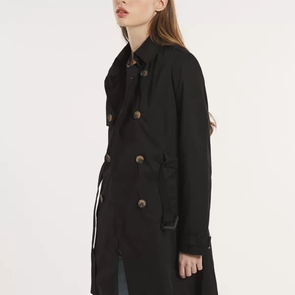 Alcott Donna (Italy) Μακριά καμπαρντίνα με ζώνη και τσέπες