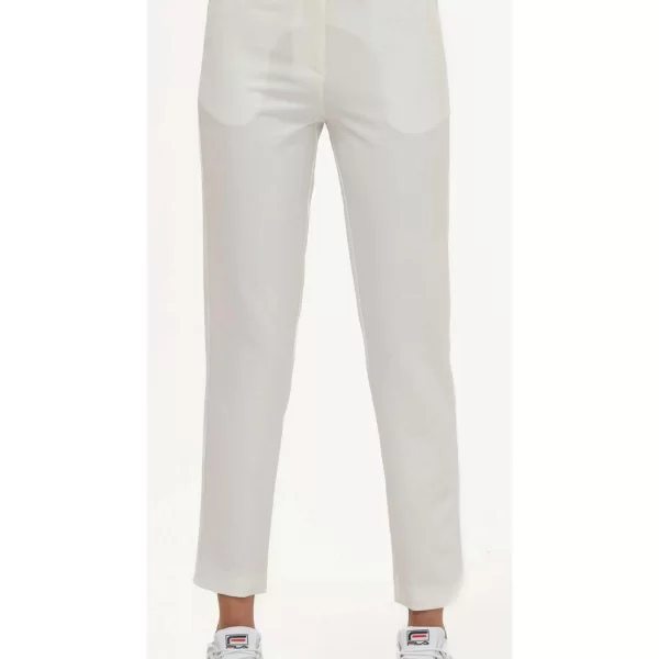 Λευκό υφασμάτινο παντελόνι