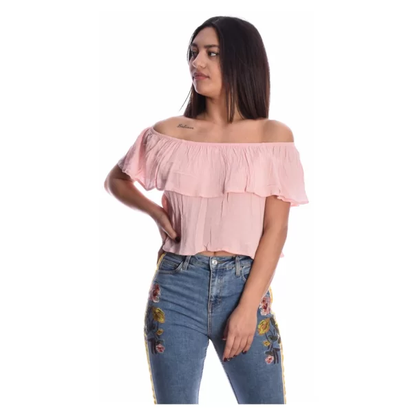 Alcott Donna (Italy) Strapless cropped top