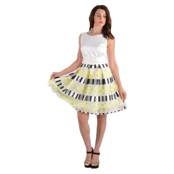 RINASCIMENTO Σατέν μίντι τούλιπ φόρεμα