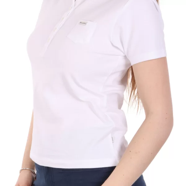 Guess polo μπλούζα Μαύρο