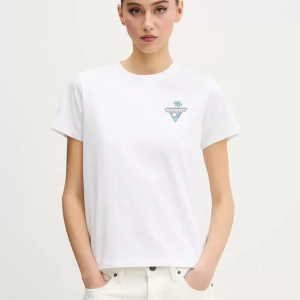 Guess jeans βαμβακερό t-shirt