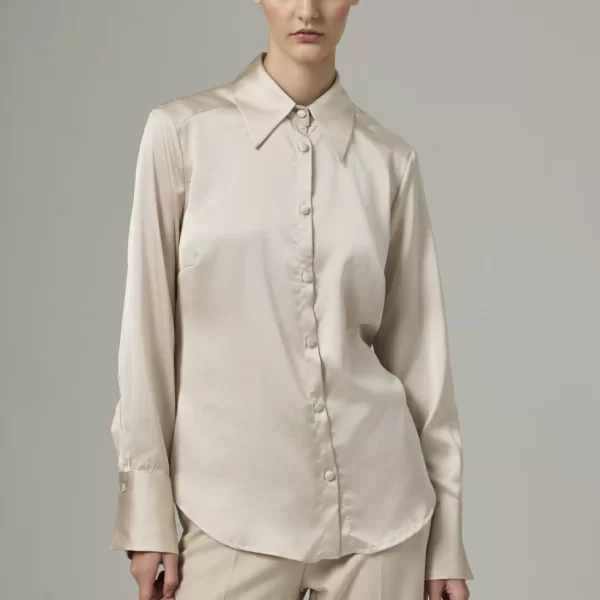 DESIREE Μακρυμάνικο σατινέ πουκάμισο