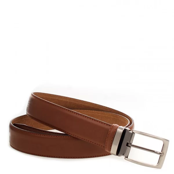 Big Shoes Bigshoes 39397 Δερμάτινη Ζώνη Ταμπά