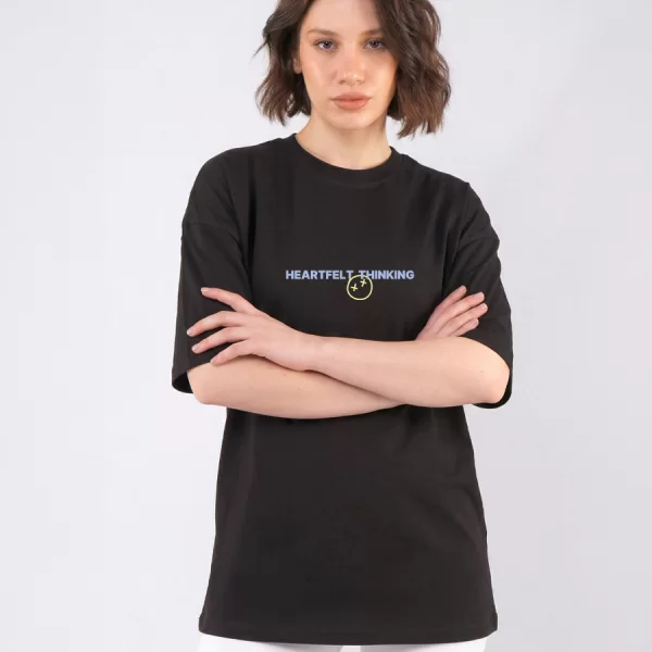 OEM C1155 | Heartfelt - Oversized Μαύρο C1155
