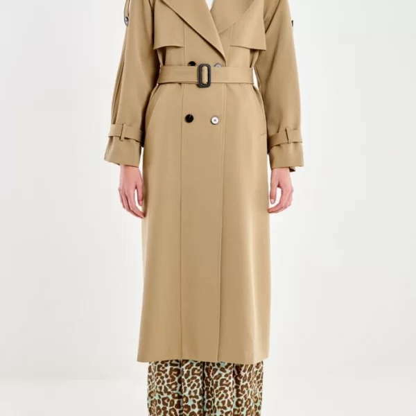 VICOLO Vicolo Trench Καπαρντίνα TAB0076 Μπέζ