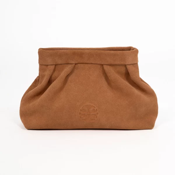 BONENDIS Bonendis Kiss Suede Pouch Caramel