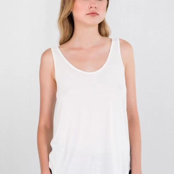 Philosophy Philosophy Basic Cupro Tank Top BL11207 Σπασμένο Λευκό