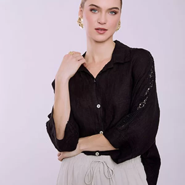 Celestino Πουκαμίσα λινή SQ7830.3451+3