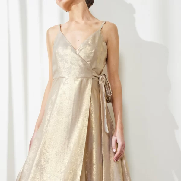Enzzo Φόρεμα Adrianne - Gold