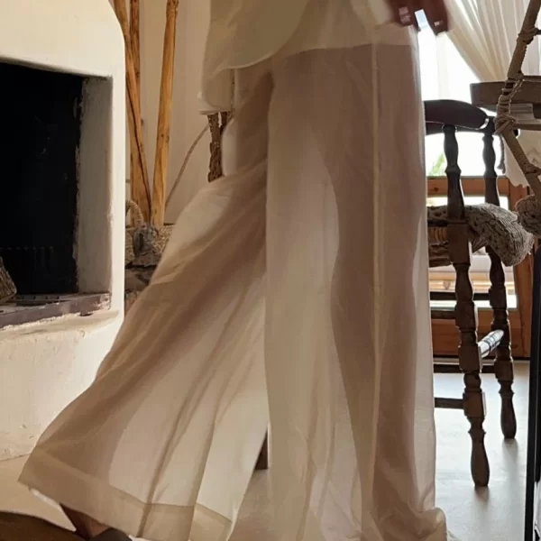 Enzzo Παντελόνα Dante - Βανίλια