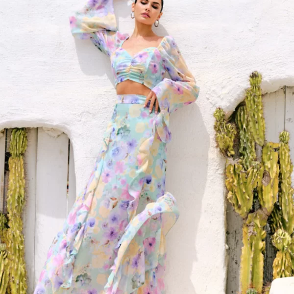 ENZZO Enzzo Φούστα Margarita - Μέντα