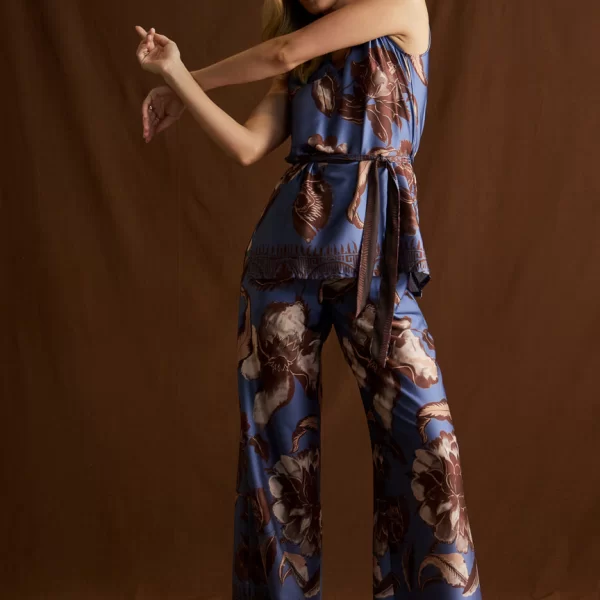 ENZZO Enzzo Μπλούζα Soraya - Μπλε Ραφ