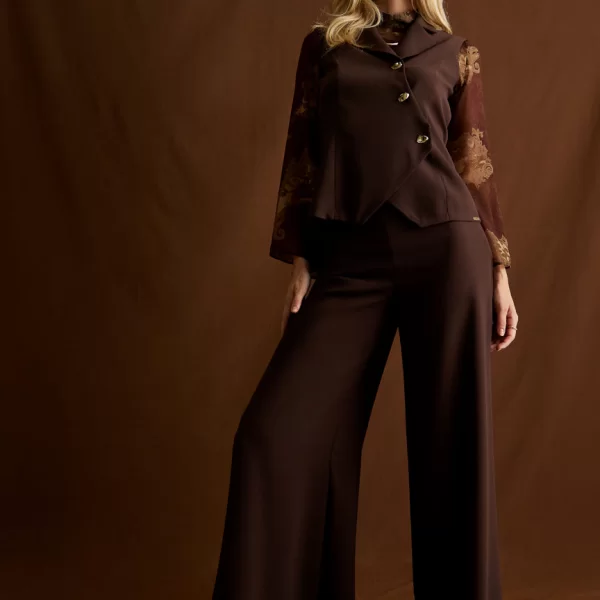 Enzzo Παντελόνα Max - Espresso