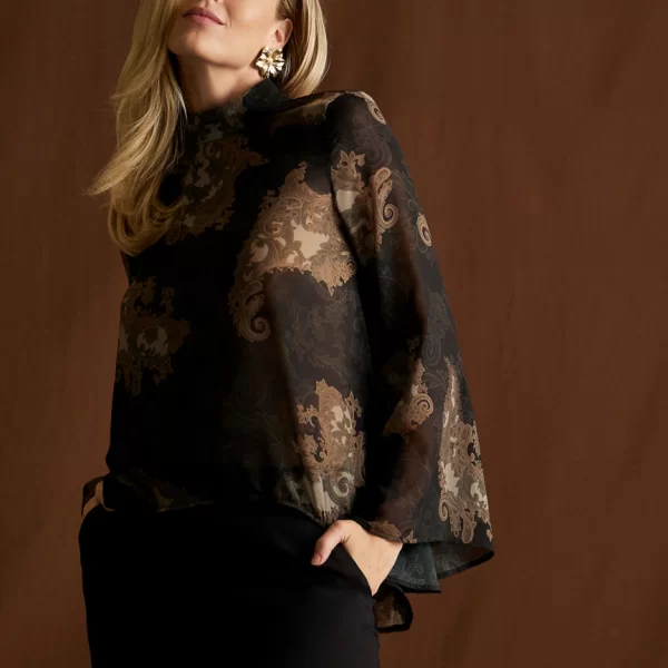 Enzzo Μπλούζα Max - Μαύρο