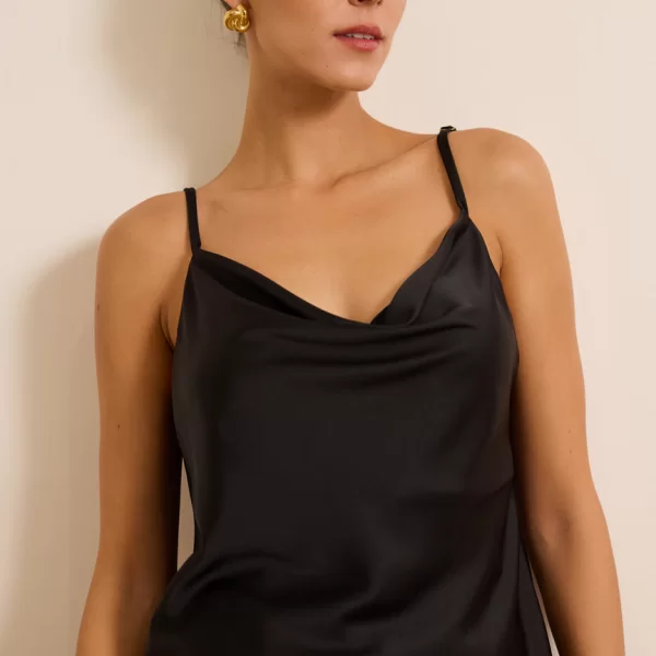 ENZZO Enzzo Μπλούζα Liora - Μαύρο