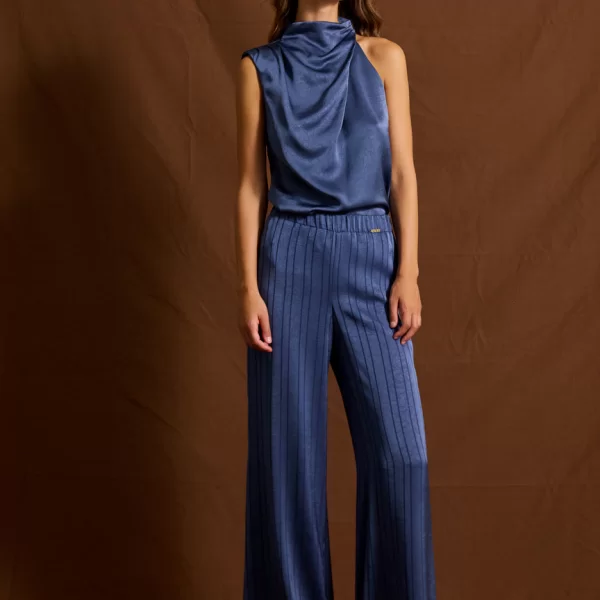 Enzzo Παντελόνι Sedra - Μπλε Ραφ