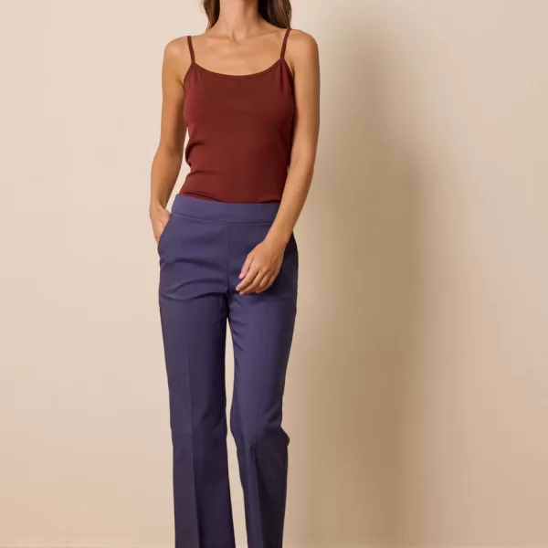 ENZZO Enzzo Παντελόνι Alena - Dusty Blue