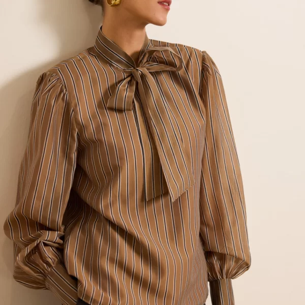 Enzzo Μπλούζα Wesley - Καφέ