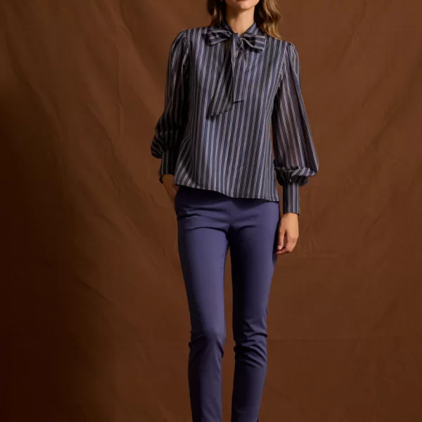 Enzzo Παντελόνι Lindy - Dusty Blue