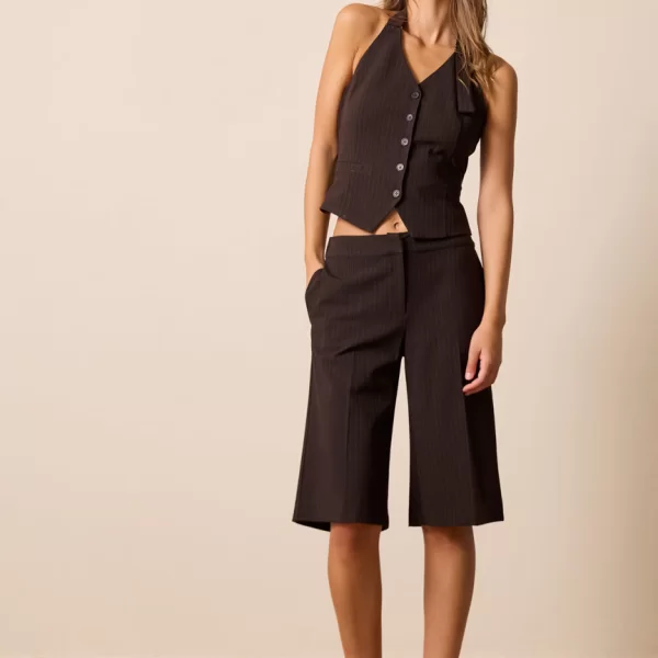 ENZZO Enzzo Βερμούδα Lorry - Espresso