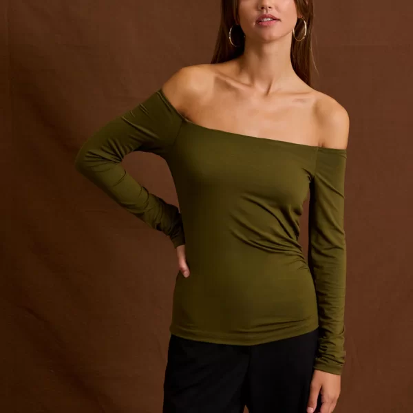 Enzzo Μπλούζα Mayla - Olive