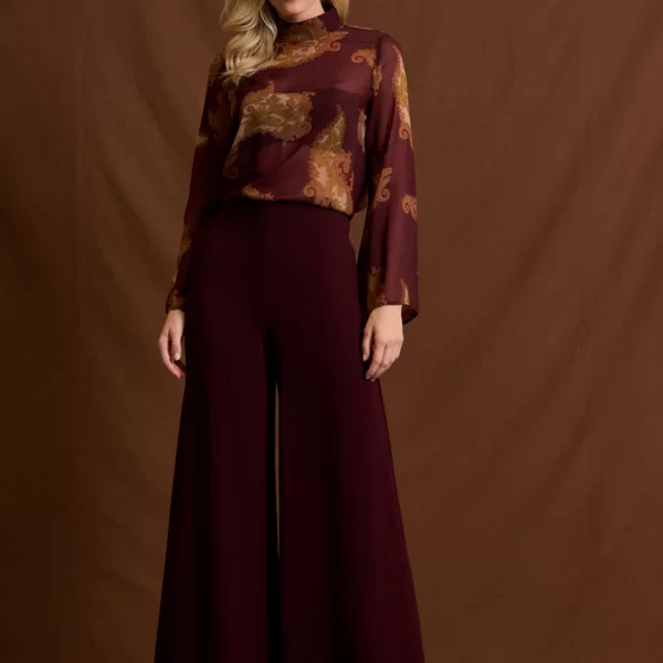 Enzzo Παντελόνα Max - Μπορντό