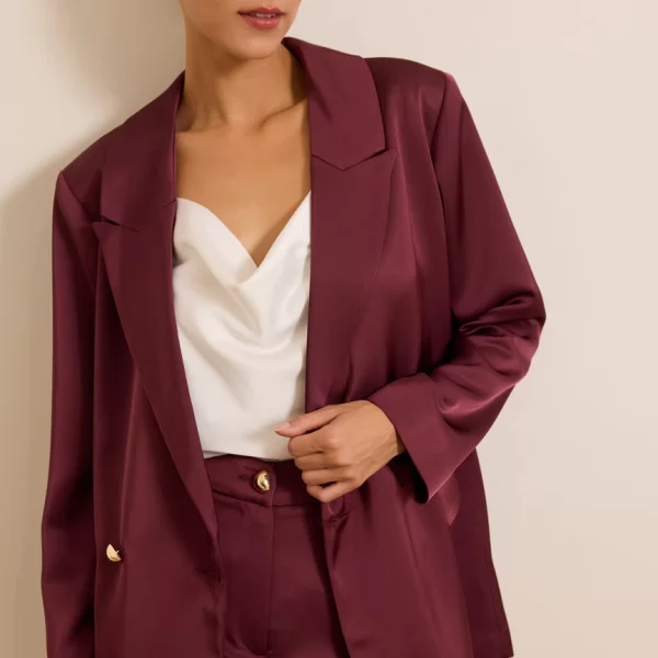 Enzzo Σακάκι Louisa - Μπορντό