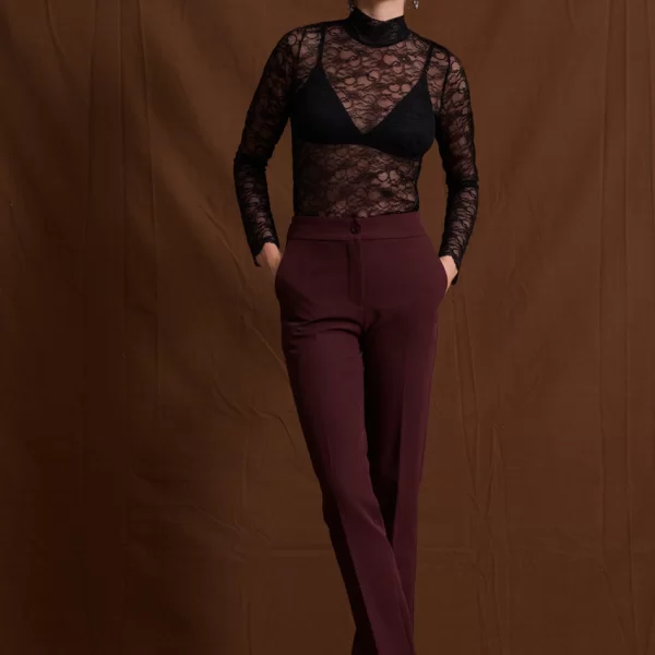 Enzzo Παντελόνι Harriet - Μπορντό