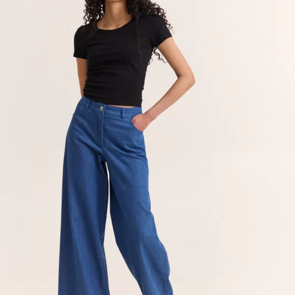 Enzzo Παντελόνα Moja - Denim