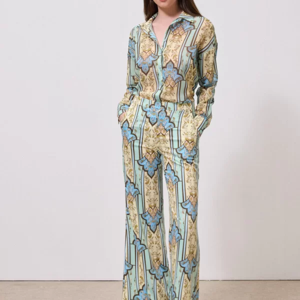 Enzzo Παντελόνα Jasmyn - Lemon