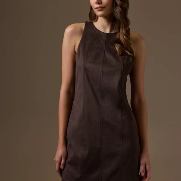 ENZZO Enzzo Φόρεμα Renata - Dark Espresso