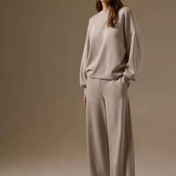 ENZZO Enzzo Παντελόνι Micha - Βανίλια