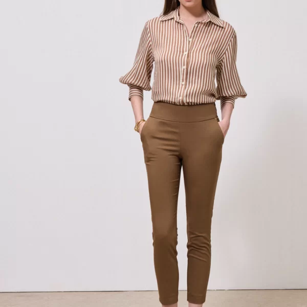 ENZZO Enzzo Παντελόνι Cassy - Choco