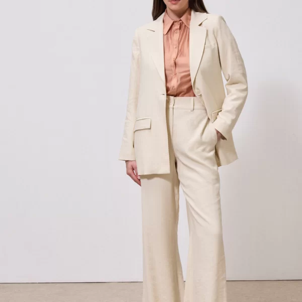 Enzzo Παντελόνι Pedro - Βανίλια