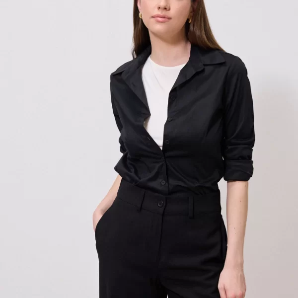 ENZZO Enzzo Πουκάμισο Gatien - Μαύρο