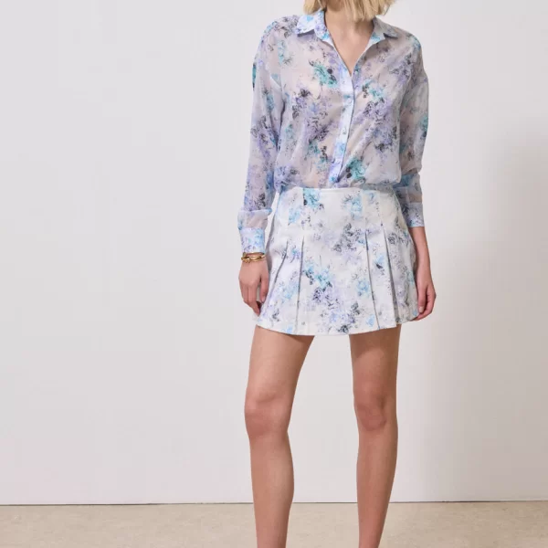 ENZZO Enzzo Skort Rosanna - Σιέλ